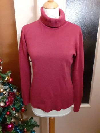 Pull col roulé taille 40/42
