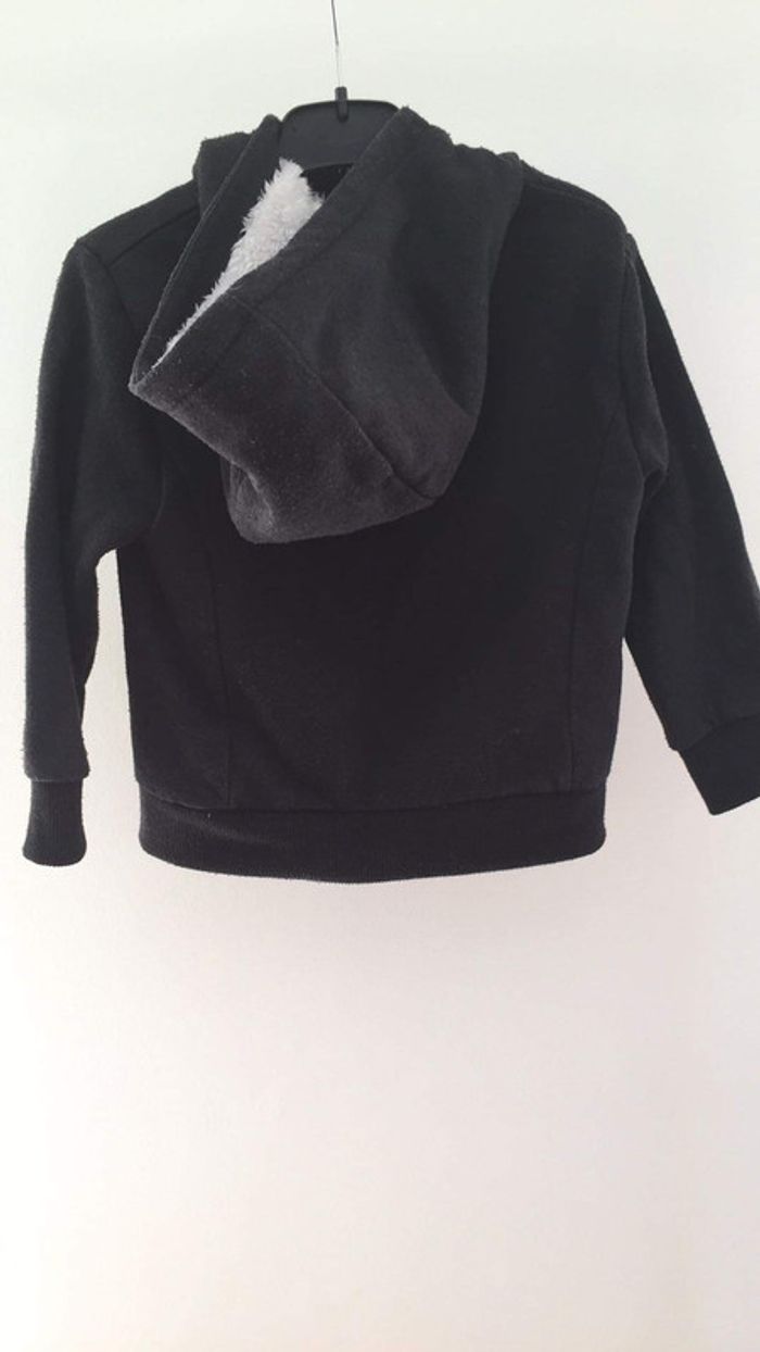 Gilet zippé à capuche - 4 ans 👦 - photo numéro 2