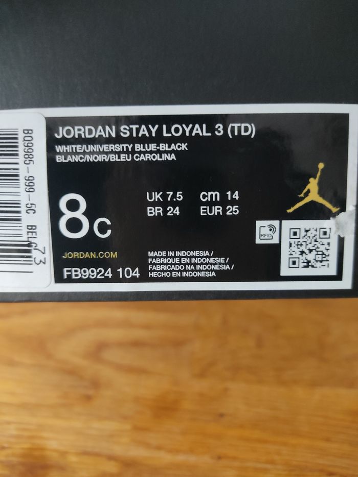Baskets Jordan stay loyal 3 T 25 - photo numéro 8