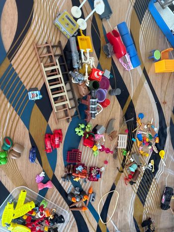 Lot éléments playmobil