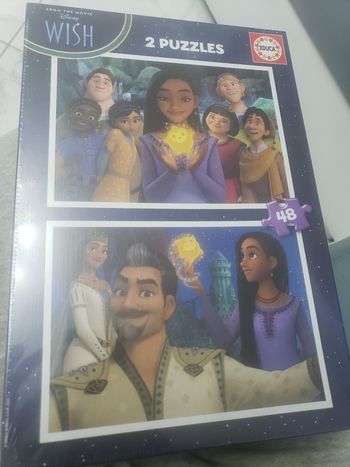 2 puzzles WISH - neuf