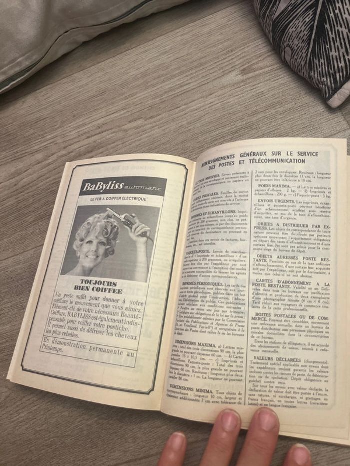 Livre  agenda/ note recette année 1969 - photo numéro 12