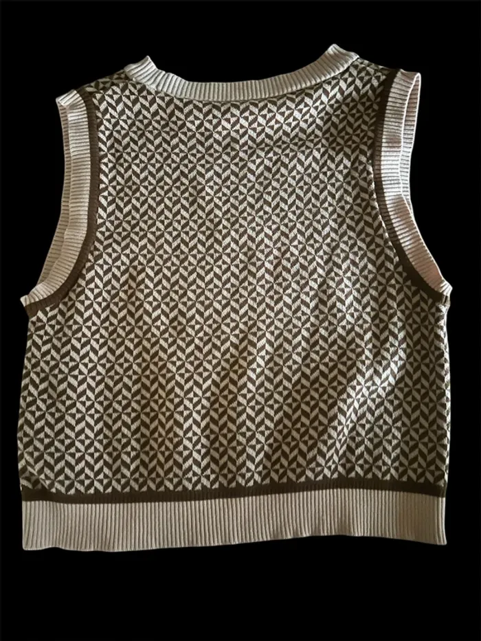 Pull sans manches stradivarius taille S - photo numéro 2
