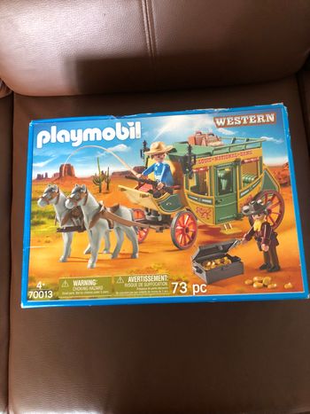 jouet playmobil 70013 diligence du far west des 4 ans 