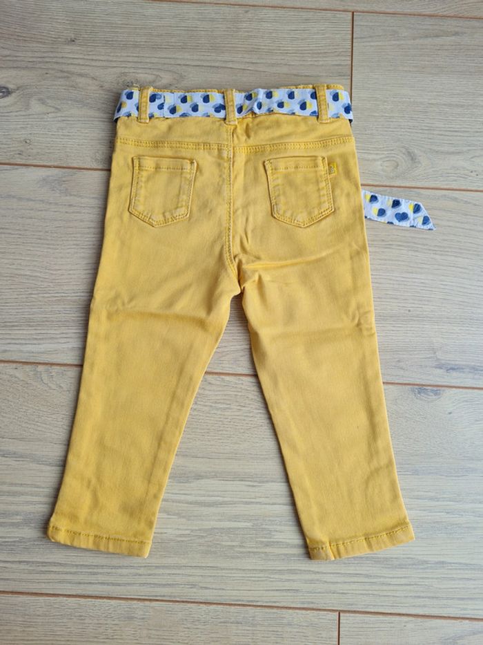 Pantalon jaune Obaibi 18 mois - photo numéro 3