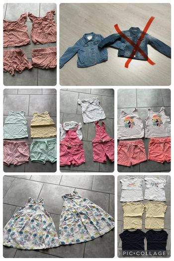Lot de 25 vêtements été taille 36mois
