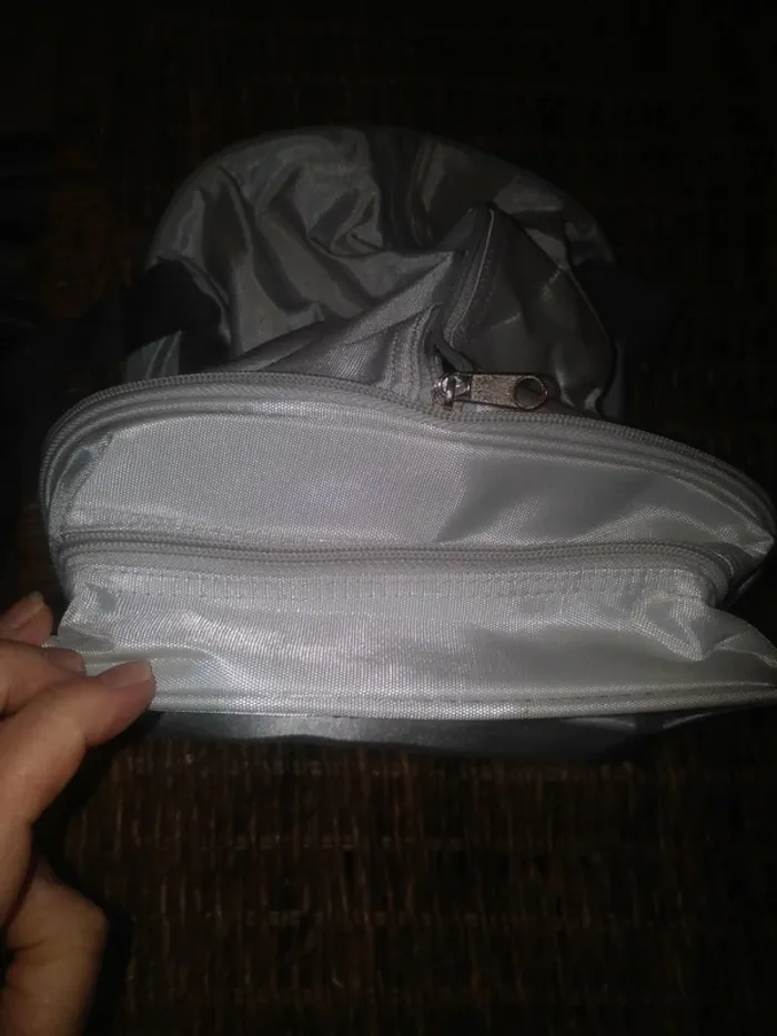 Sac Gris plusieurs Pochettes - photo numéro 9