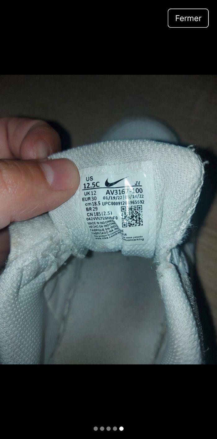 ​🤍 Baskets Nike Court Borough Low - Taille 30 🤍 - photo numéro 5