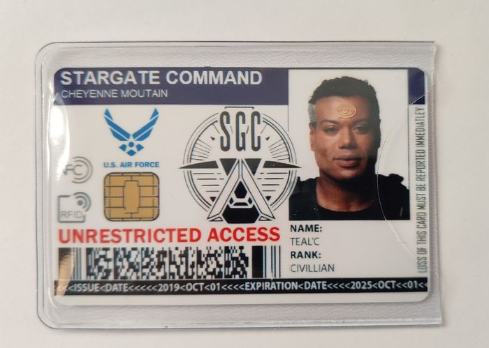 Badge Stargate SG1 - Teal'C