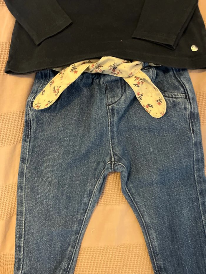 Ensemble petit bateau 12 mois 74cm - photo numéro 3