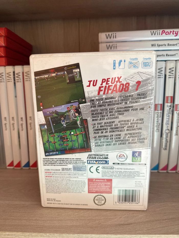 FIFA 08 jeu Wii football - photo numéro 3