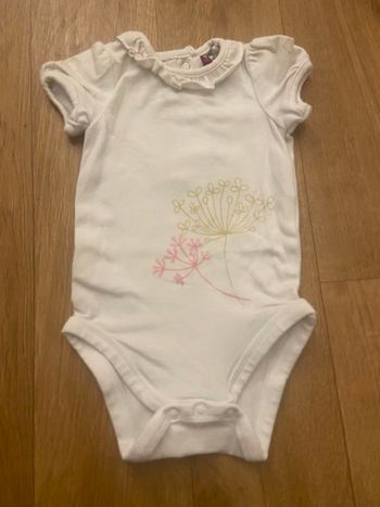 Body à col été fille naissance