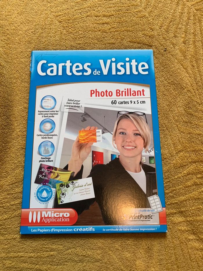 Cartes de Visites Papiers d’impression