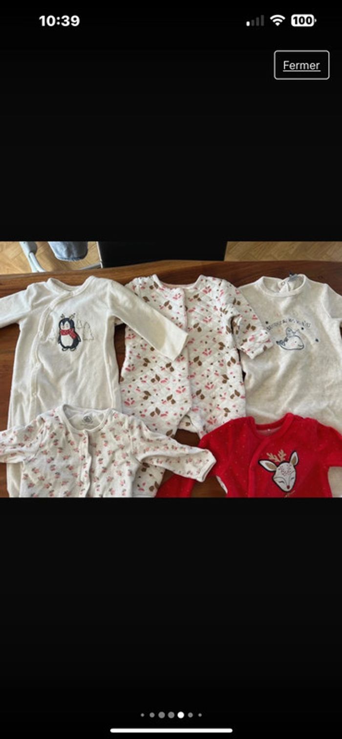 6 pyjamas fille 6 mois - photo numéro 7