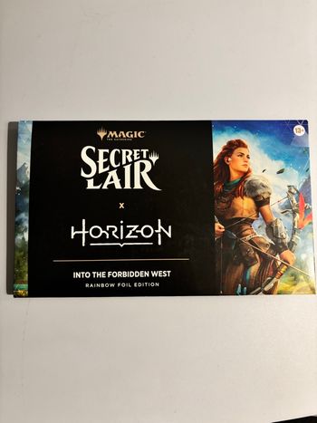Secret Lair horizon into the forbidden West foil!