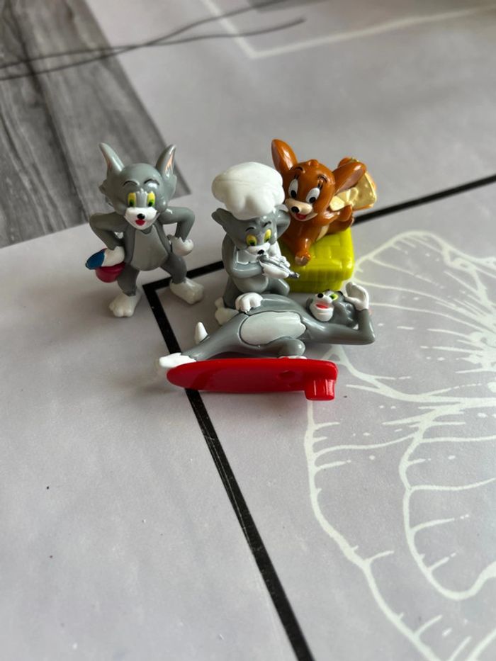 Tom et Jerry Kinder figurines