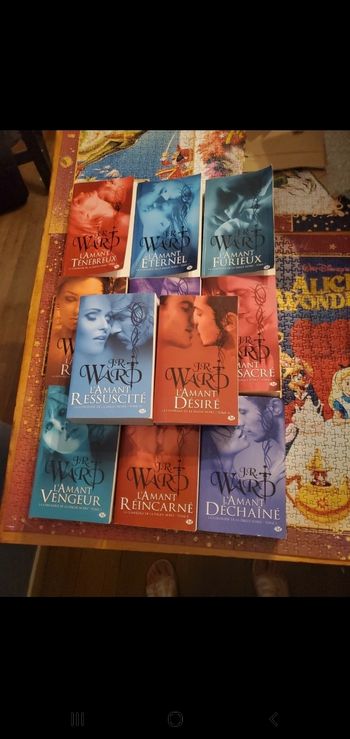 11 tomes de la Confrérie de la dague noire.