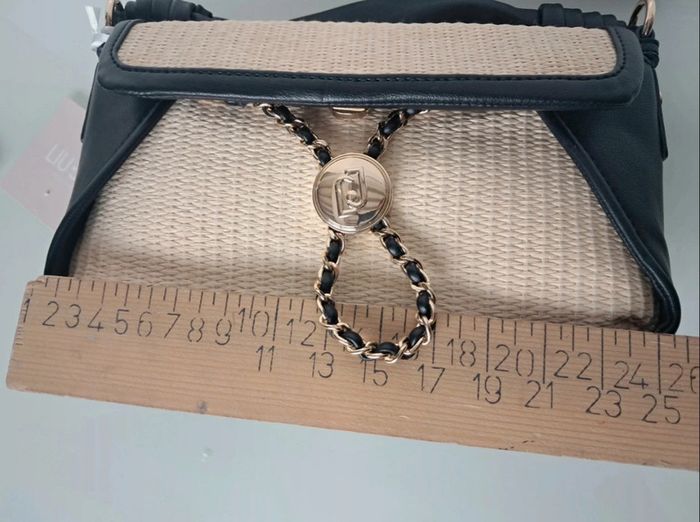 Liu Jo sac à main bandoulière été beige rafia neuf - photo numéro 15