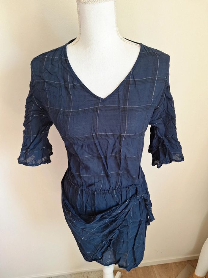 Robe tunique la redoute bleu t36 #F36S-297