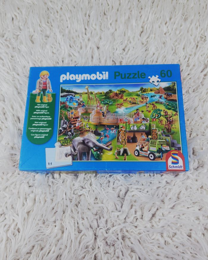 Puzzle 60 pièces Playmobil marque Schmidt 🎅