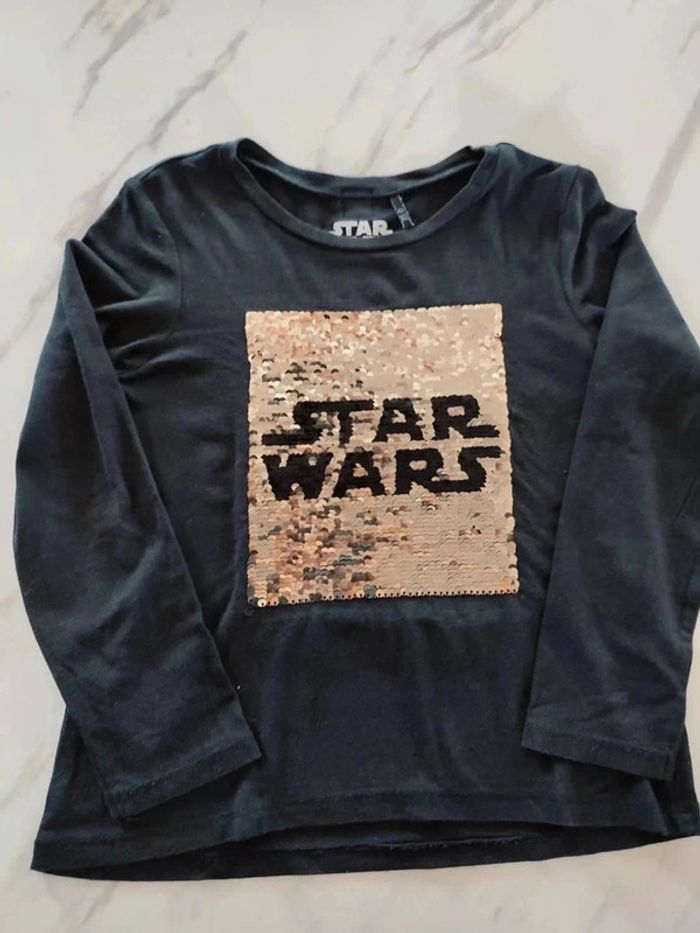 Lot de 2 t shirt ML IKKS 4 ans - photo numéro 6
