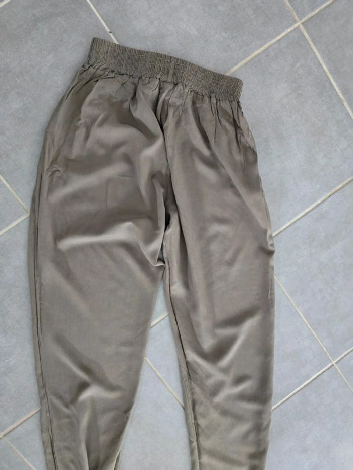 Pantalon fluide kaki - photo numéro 5
