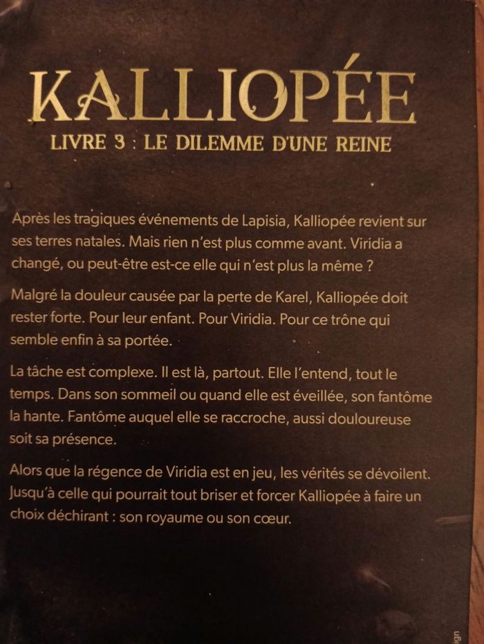 Trilogie "Kalliopée" de Koko Nhan - photo numéro 4