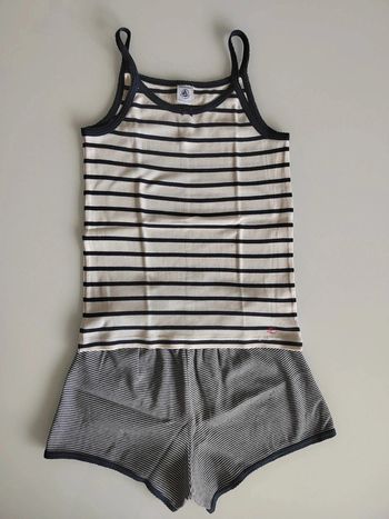Pyjacourt fille Petit Bateau 10 ans excellent état