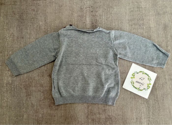 Pull fin bébé garçon - 12 mois - photo numéro 2