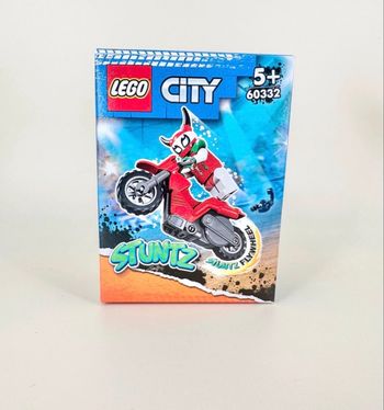 Lego Set City Stuntz : La Moto de Cascade du Scorpion Téméraire (Réf. : 60332) - NEUF