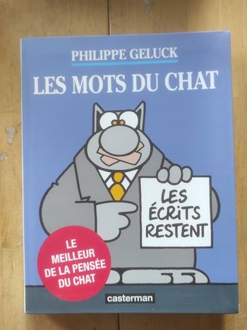 Les mots du chat Philippe Geluck Casterman 2022