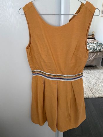 Robe plissée orange - The Korner