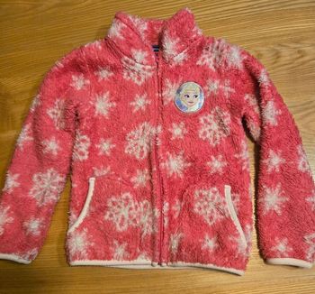 Veste polaire reine des  neiges  6 ans