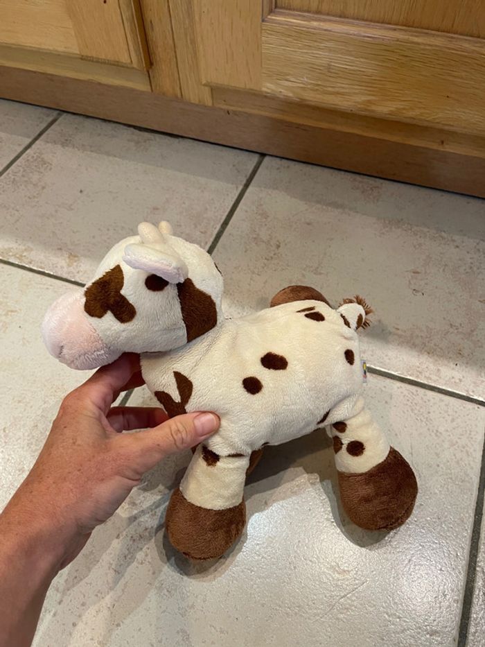 Peluche doudou vache Lascar - photo numéro 3