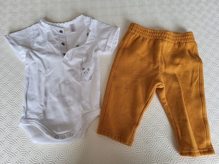 Ensemble pantalon et body