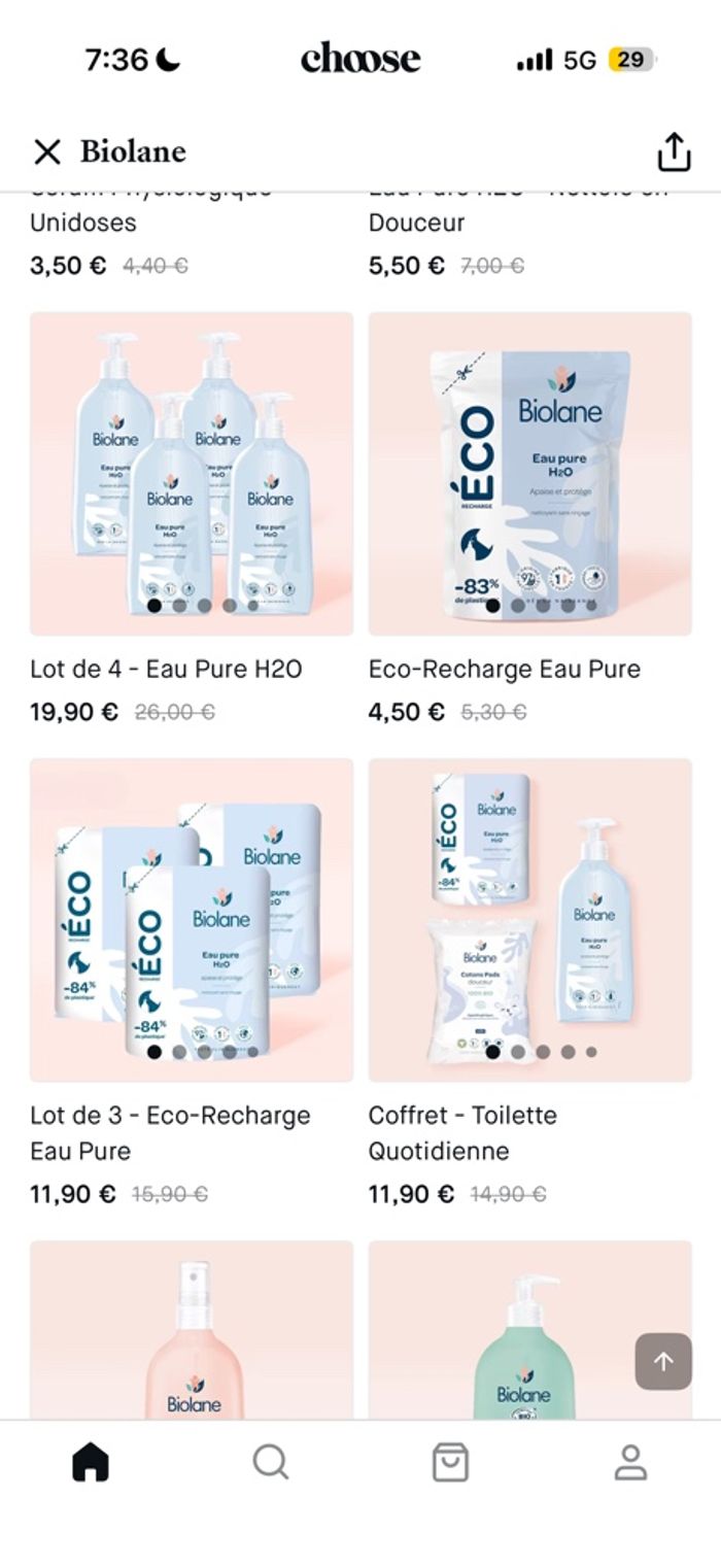 Biolane Lingettes, eau, crème, liniment, crème de change, couches, shampooing - photo numéro 2