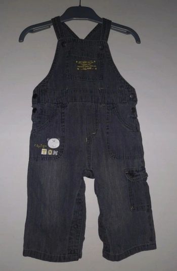 Salopette grise orchestra taille 9 mois