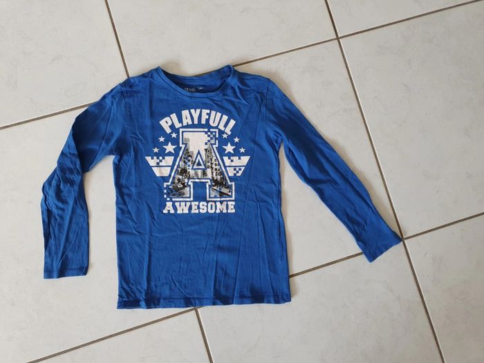 T-shirt ml garçon 8 ans gemo GARA - photo numéro 2