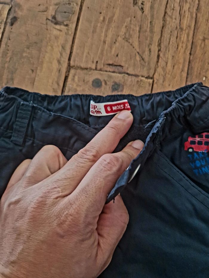 Pantalon fluide 6 mois DPAM - photo numéro 2