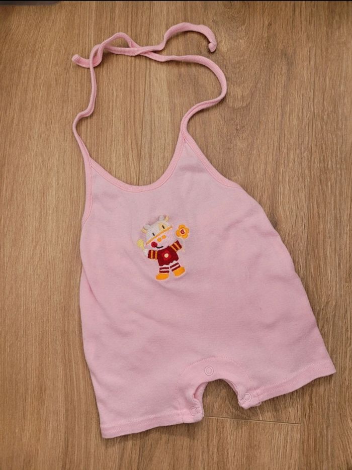 Combishort fille 3 mois