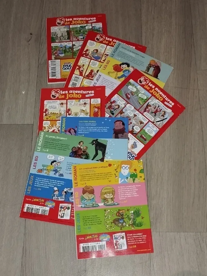 Lot de 8 magazines J’aime lire année 2016-17 L042 - photo numéro 4