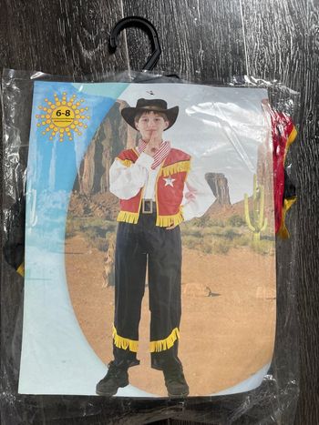 Déguisement cow-boy 6/8 ans