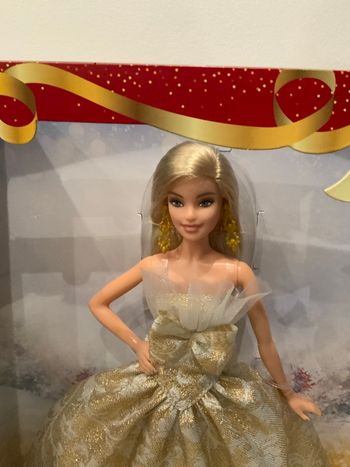 Poupée Barbie Noel 2025 blonde