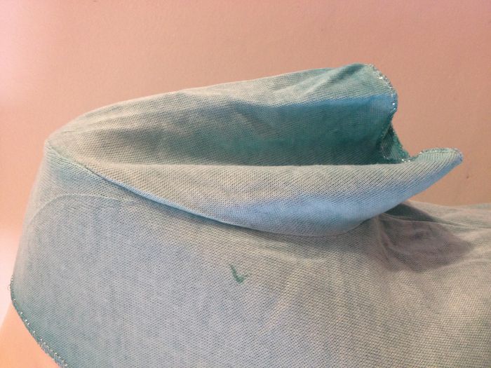 T shirt bleu clair nuancé ✧ motifs coeurs ✧ manches courtes ✧ look féminin - photo numéro 9