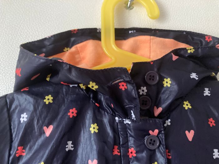 veste imperméable coupe vent fille 18 mois - photo numéro 4