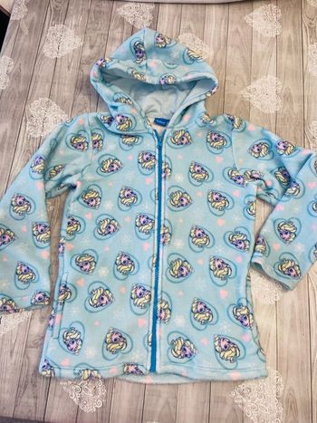 Peignoir polaire Disney la reine des neiges 10 ans