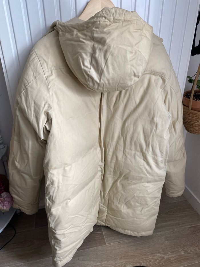 Doudoune beige homme  duvet canard