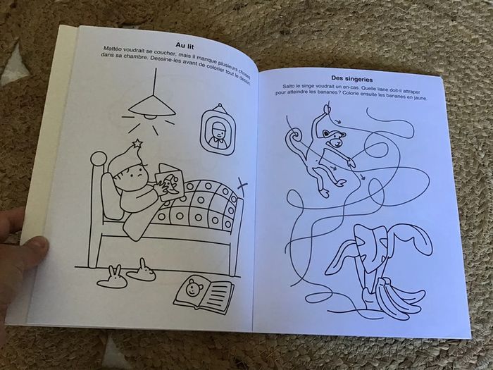 Livre jeux de vacances pour les 4/6 ans multi activités - photo numéro 3