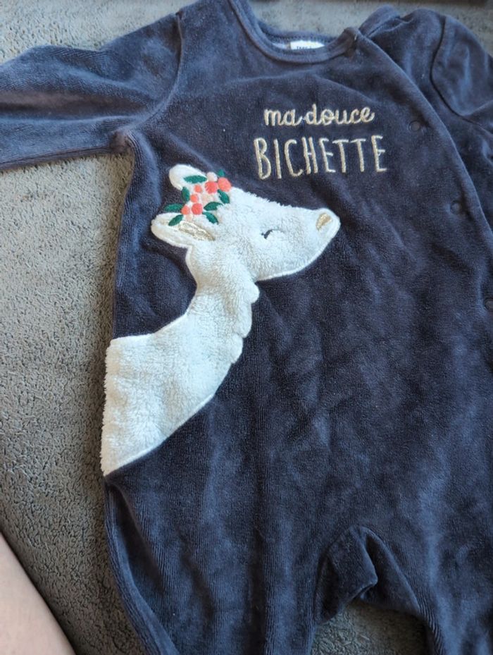 Pyjama fille 6 mois TAO - photo numéro 2