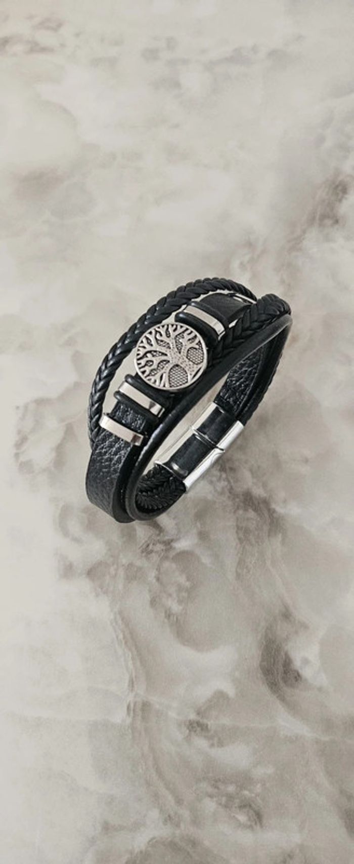 Bracelet en cuir pour homme